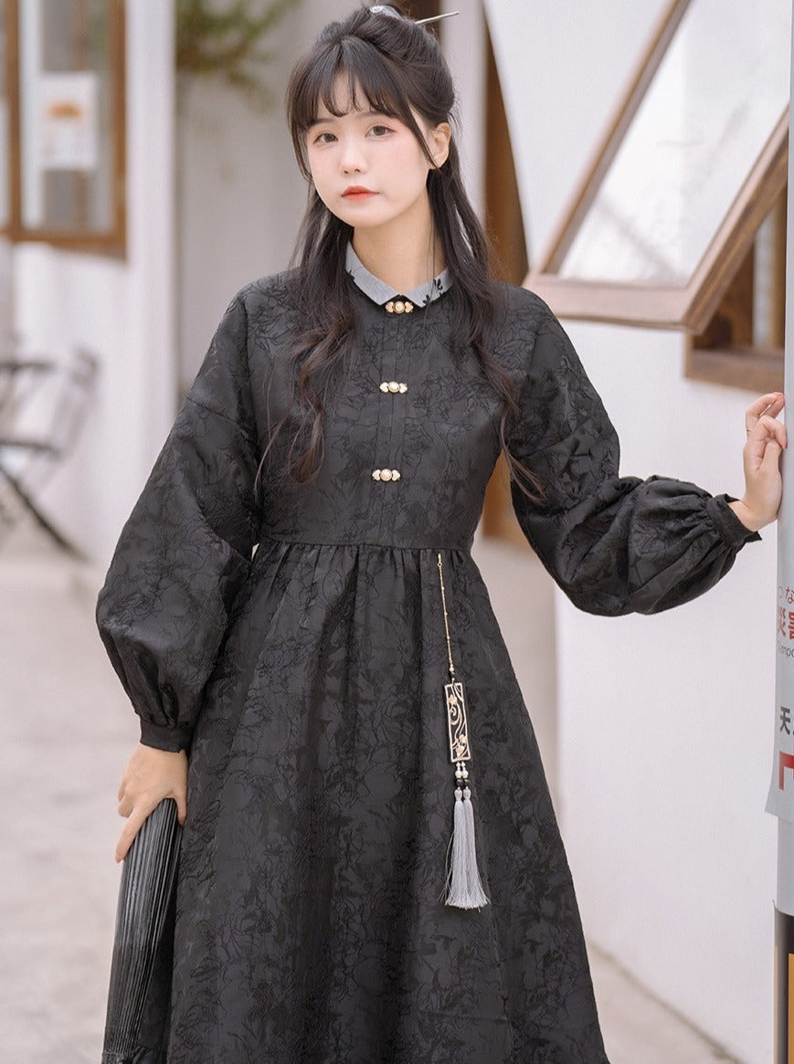 chinese maxi dress Chinese Red Dress Chic Silk Long Cheongsam Dress