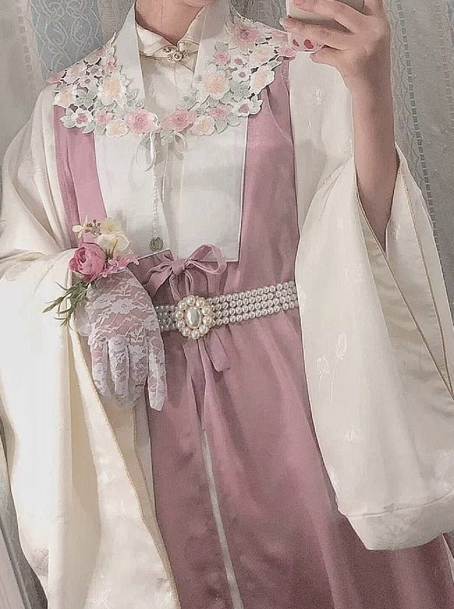 4連パールベルト - LilyBlack