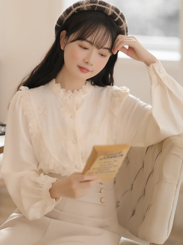 法式复古宽松流苏上衣