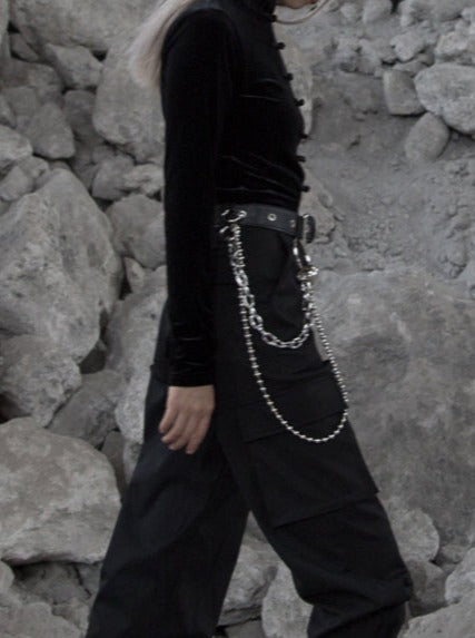 cheongsam design crop top