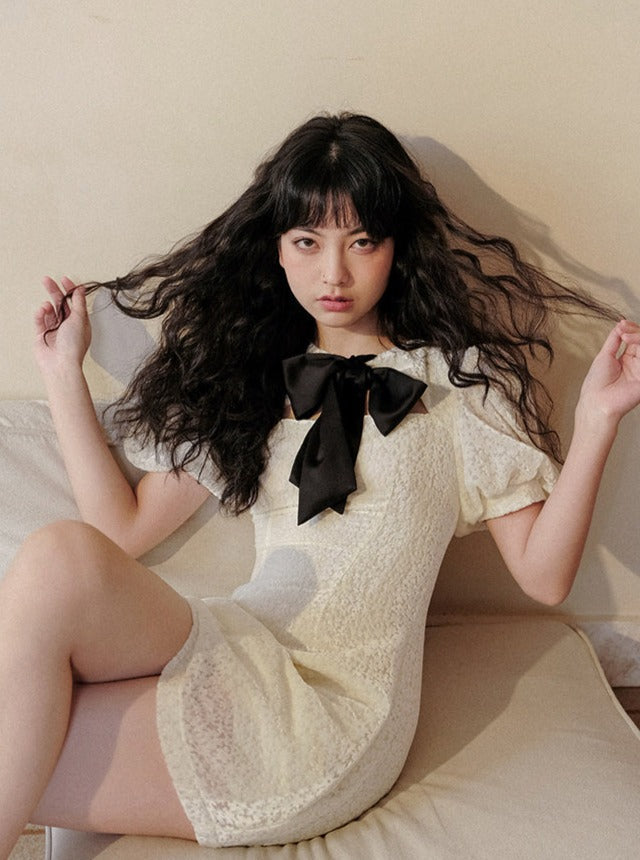 ビックリボンフレンチドレス