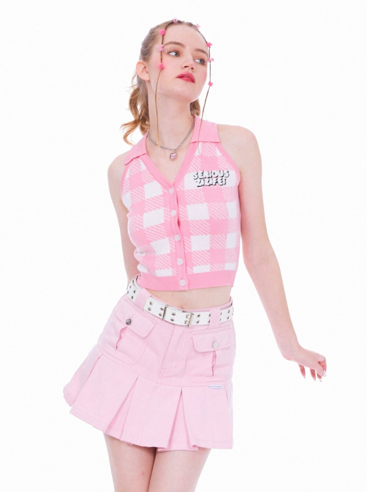 American Retro Check Tops