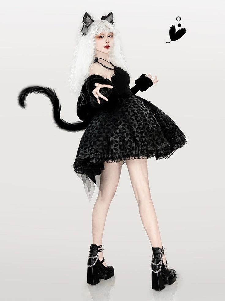 パンクプラットフォームサブカルチャーハイヒールシューズ