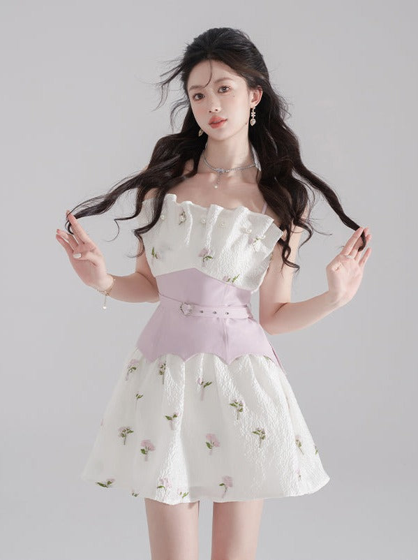 corset suspender dress UO Corset Suspender Dress