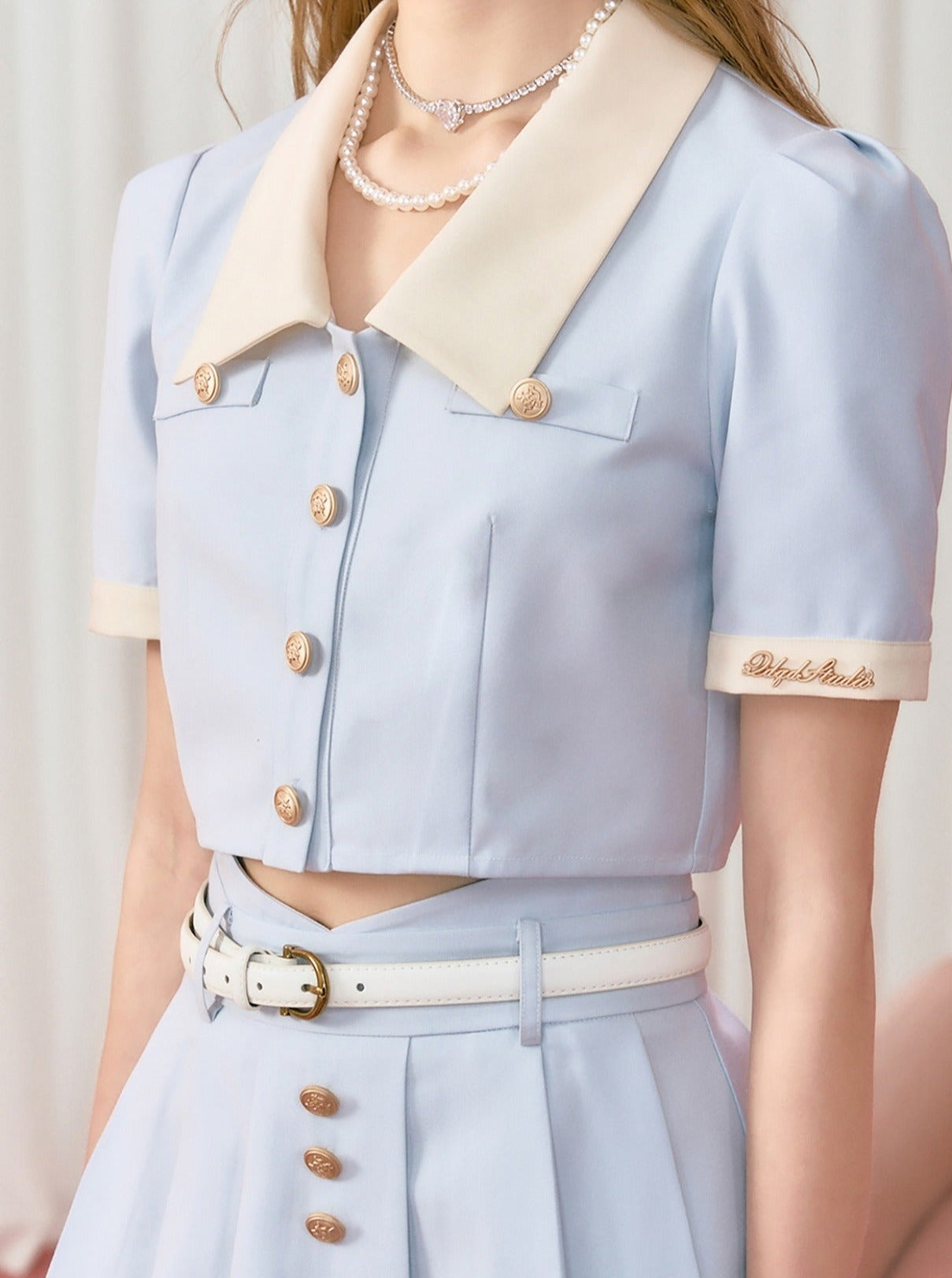 French Blue Style Sweet Cool Set