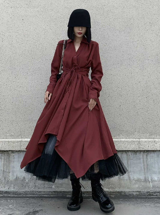 mesh skirt lace fairy mode skirt