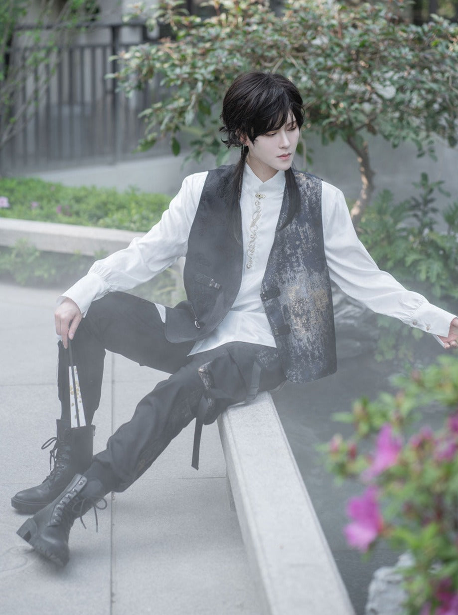 モードデザインチャイナユニセックスベスト