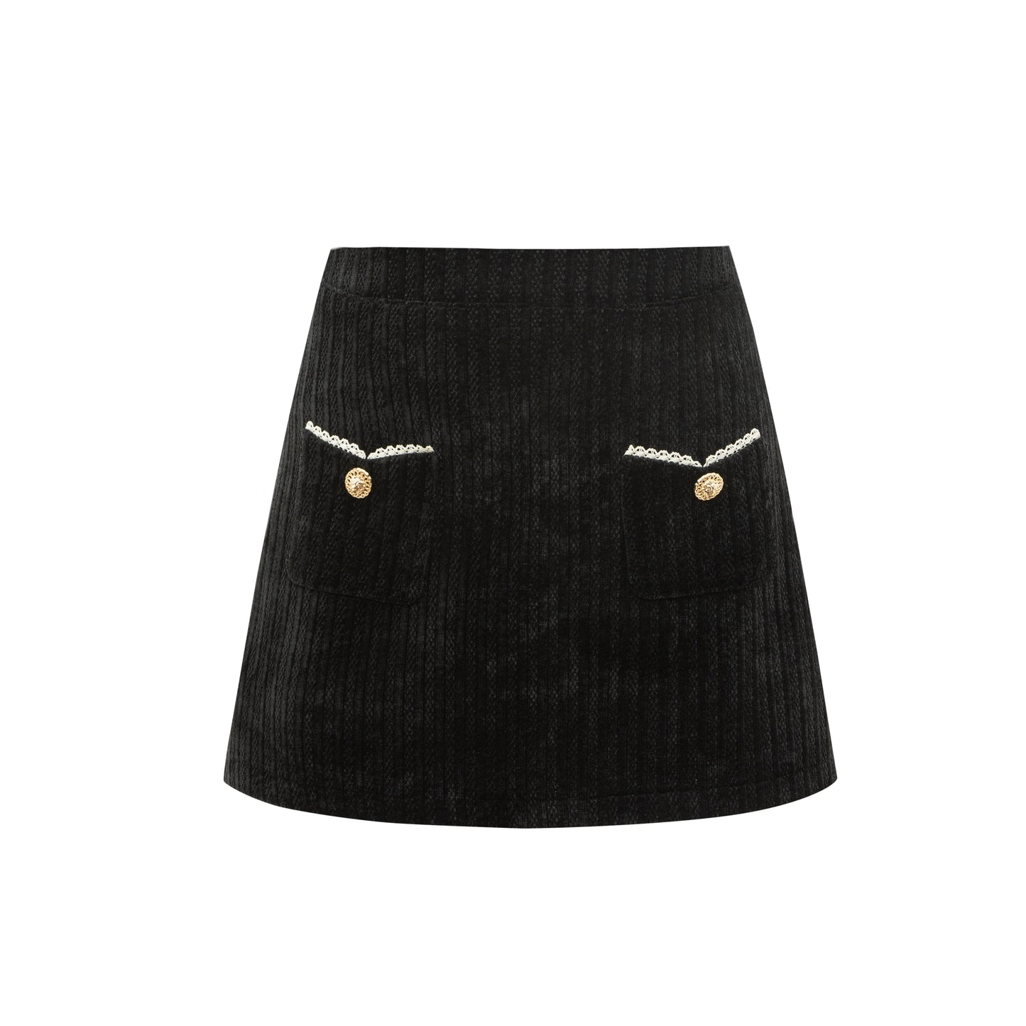Black Ruffle Sweet Little Set