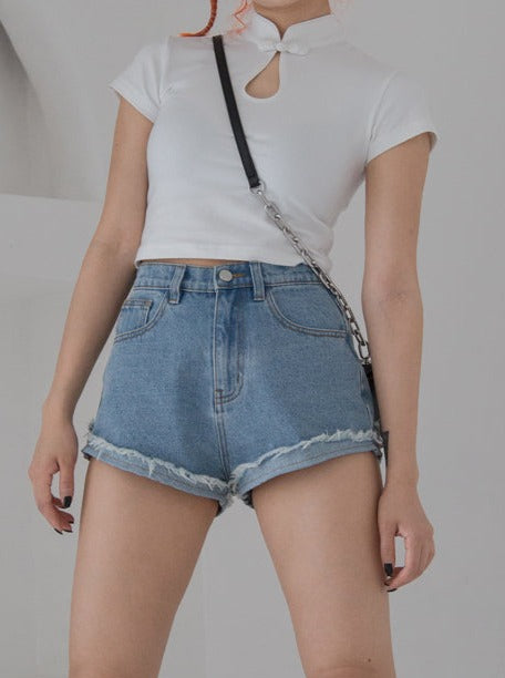 China Street Girl Retro T-shirt