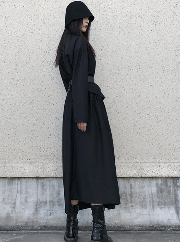 パンクダークメタルチェーンベルト