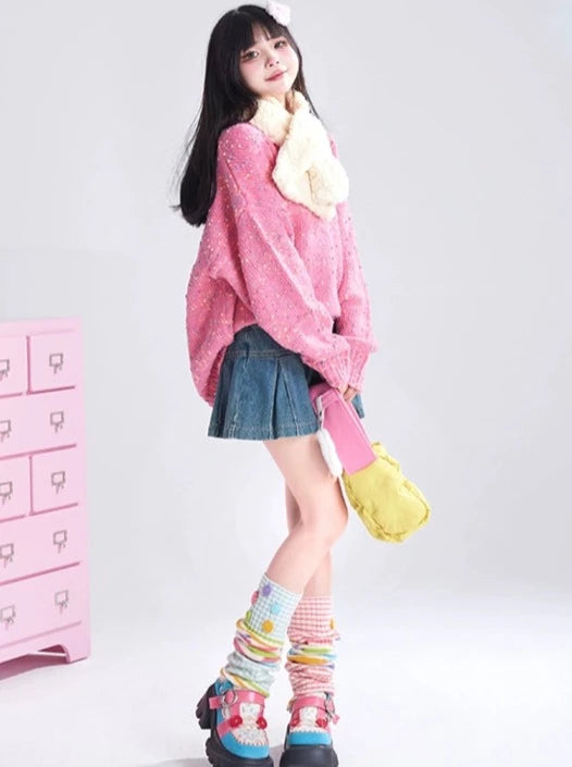 Solid color boa scarf