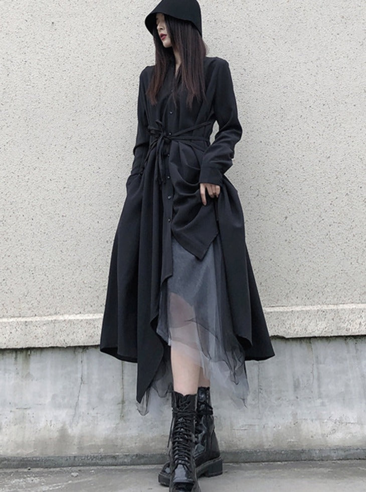 ヘボンルーズシャツワンピース