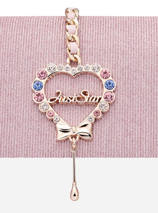 Shiny Sweet Jewel Heart Bag