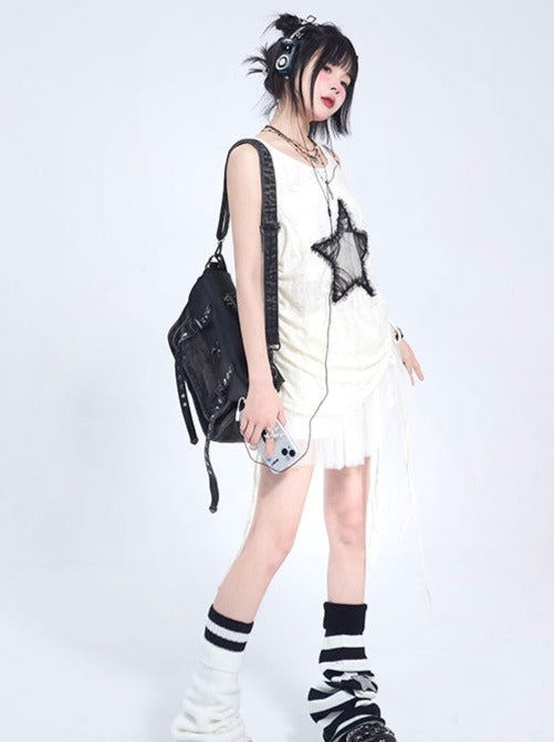 ビッグスターノースリーブトップス