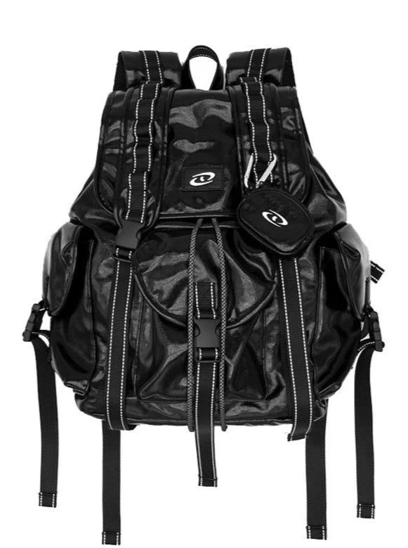 Leather Mode Bic Backpack