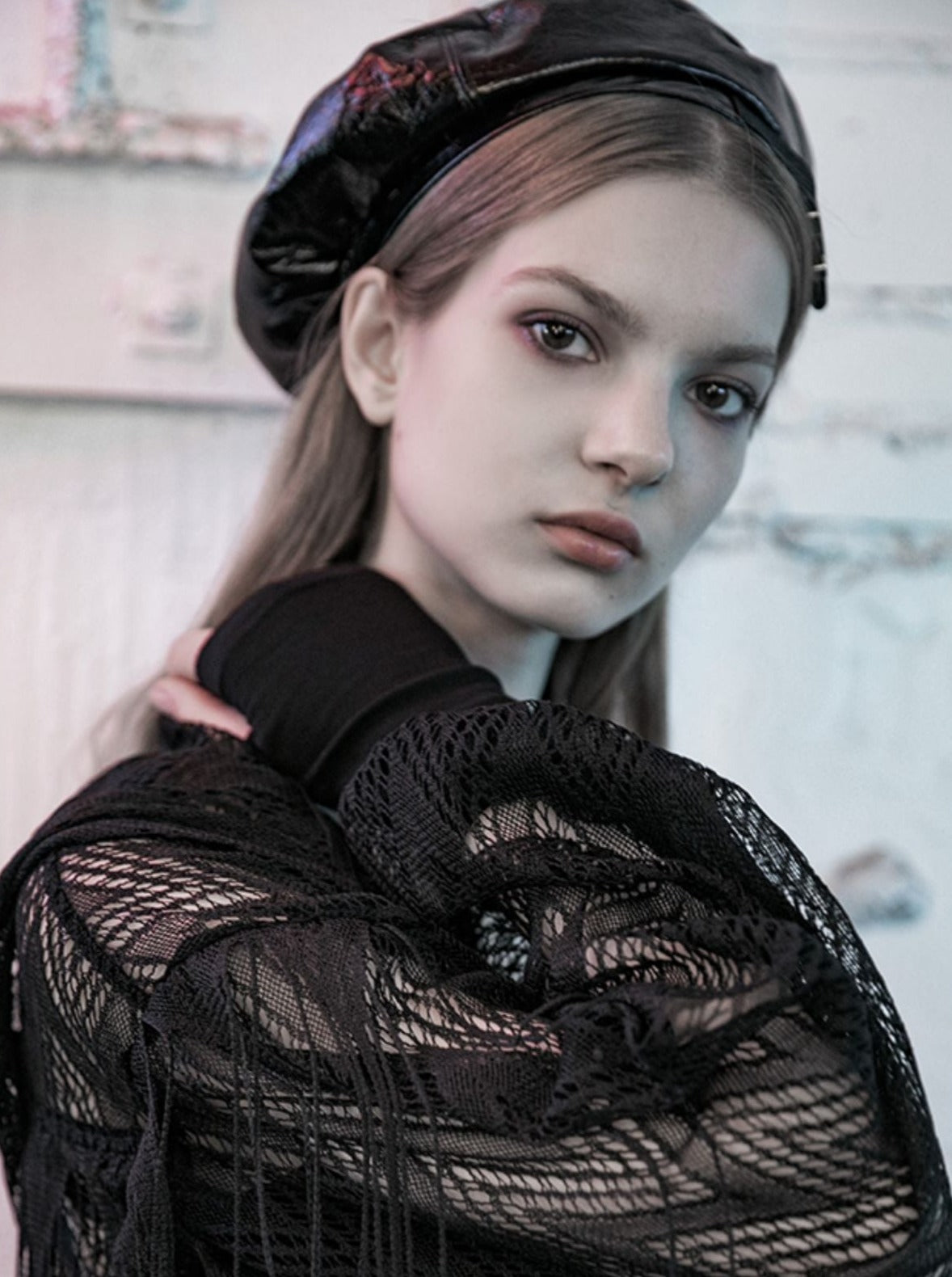 dark mesh summer hooded outerwear