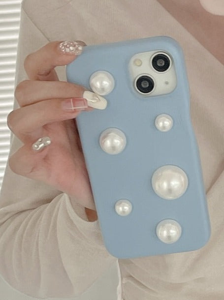 ビッグパールパステルスマホケース