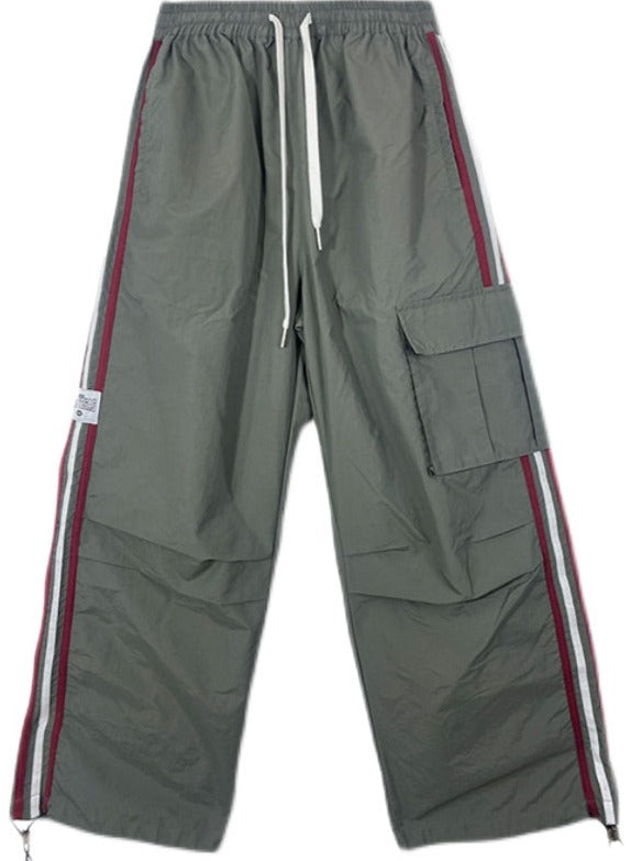 Pantalon large décontracté