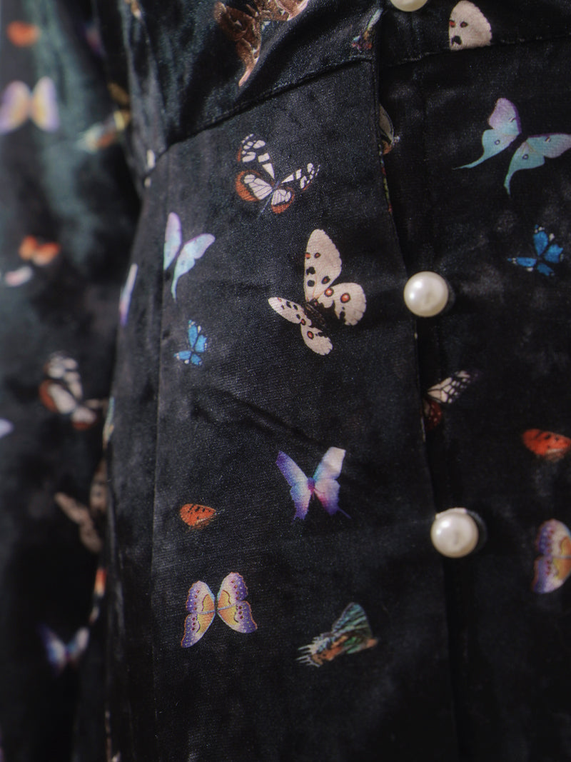 바타프라이프린트레토로벨벳에레강트완피스