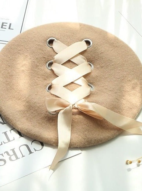 レースアップリボンベレー - Belchic