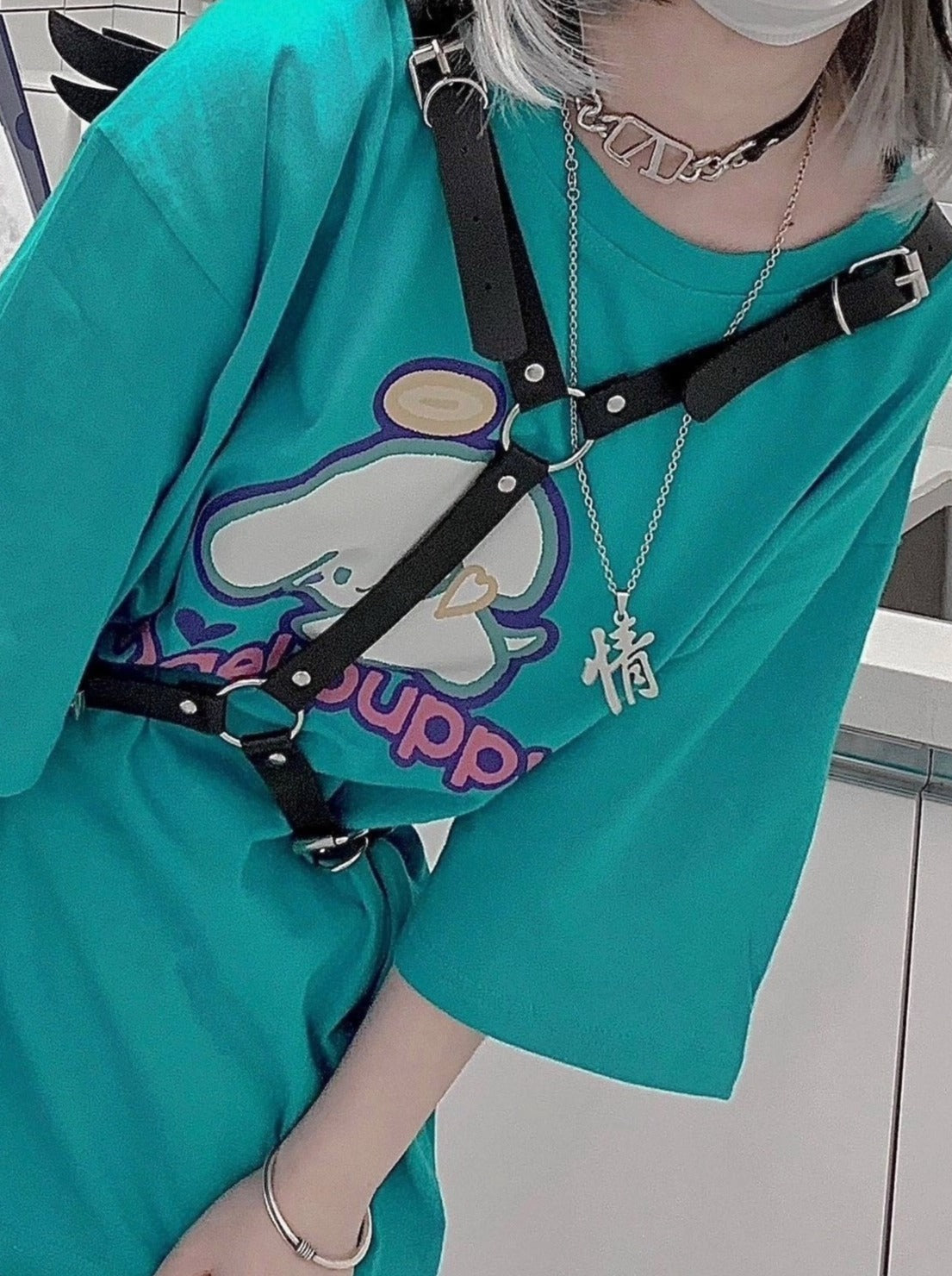 デビルウイングリングストラップベルト - Belchic