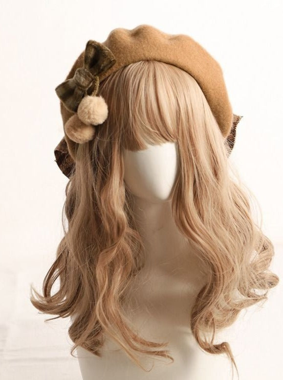 チェックリボンベレー - LilyBlack