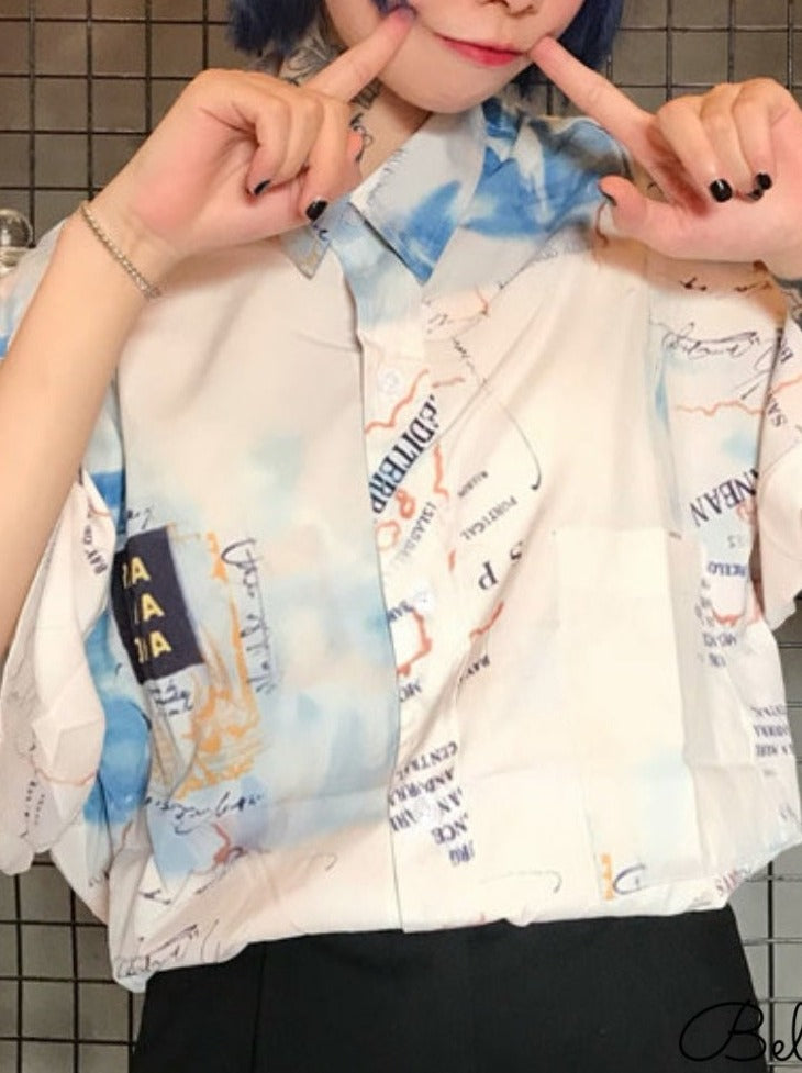 モード系ビッグシャツ - Belchic