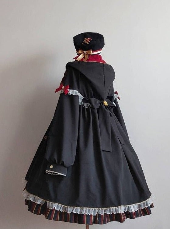 魔法少女風フード付きロリータワンピース - Belchic