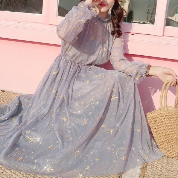 シースルースターワンピース - Belchic