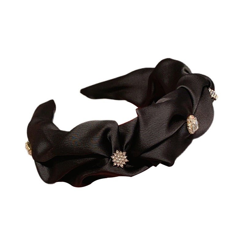 ビジューツイストガーリーカチューシャ - LilyBlack