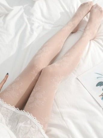 レディレースストッキング - LilyBlack