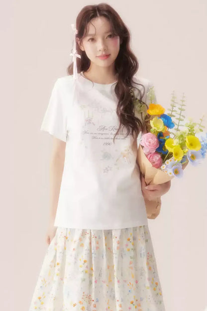 Graffiti Love Bouquet T-Shirt
