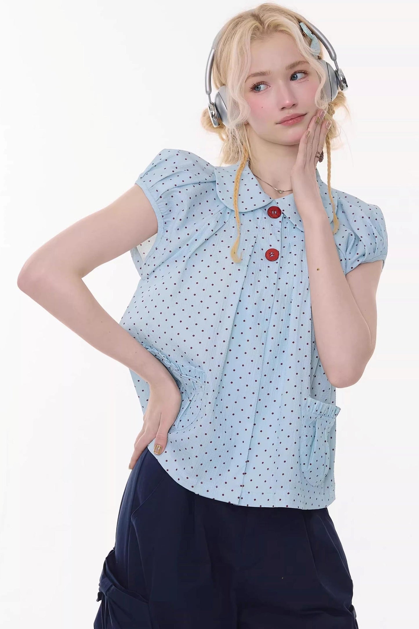Sweet Starry Sky Blouse