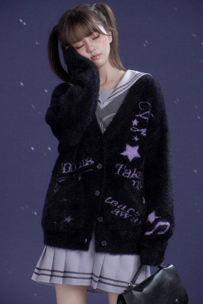 ハートビートグラフィティカーディガン