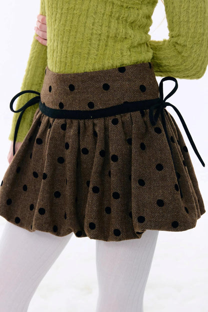 Retro Polka Dot Skirt