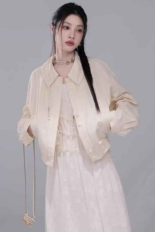 レモンイエローライトウェイトジャケット