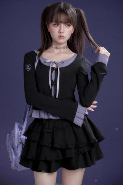 Sweet Romantic Ruffled Top