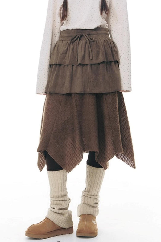 マルチレイヤーアンブレラスカート