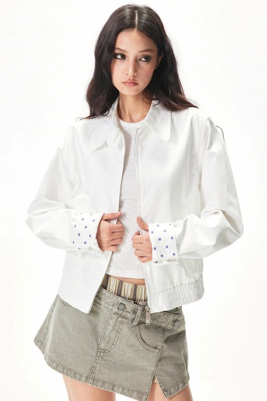 レトロポルカドットジャケット