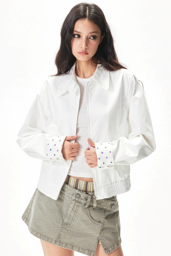 レトロポルカドットジャケット