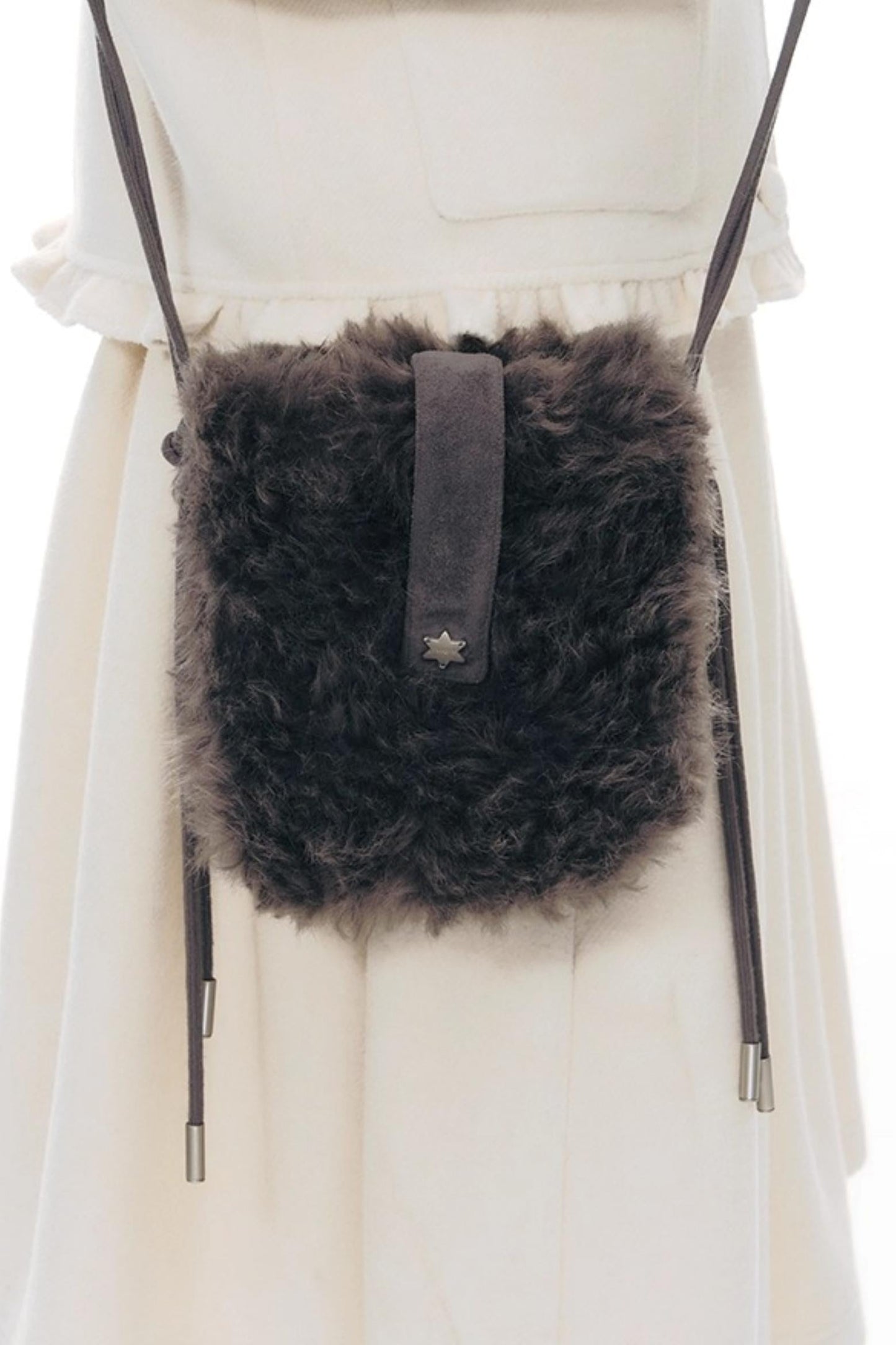 Fur Mini Crossbody Shoulder Bag