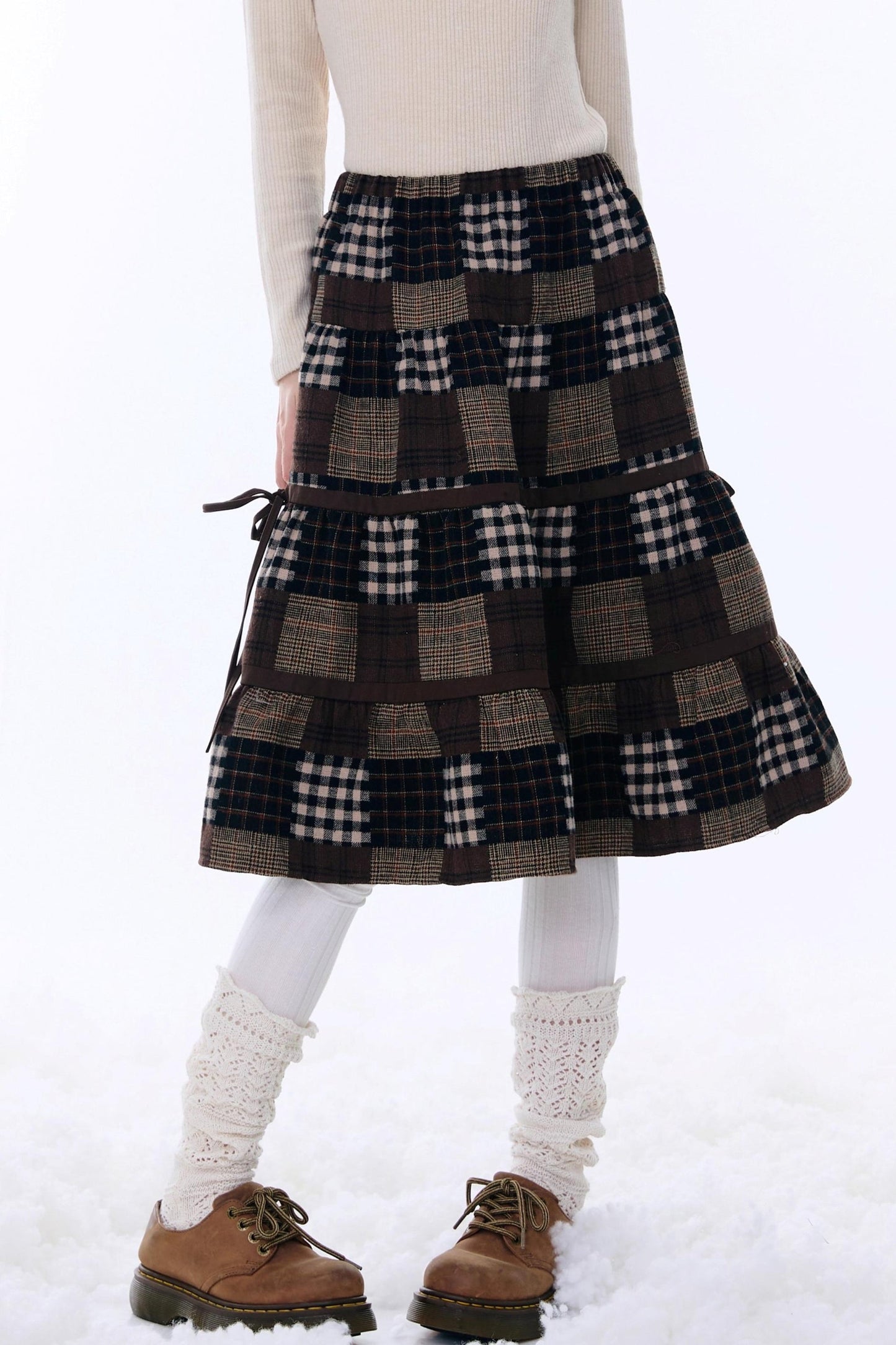 Retro Plaid Skirts