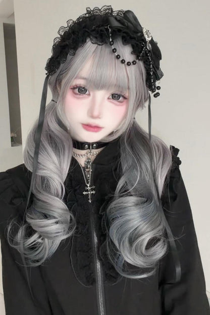 ハートビジューリボンヘッドドレス