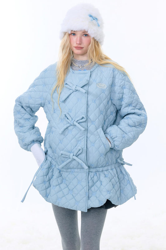 ミドルレングスリボンスイートコート