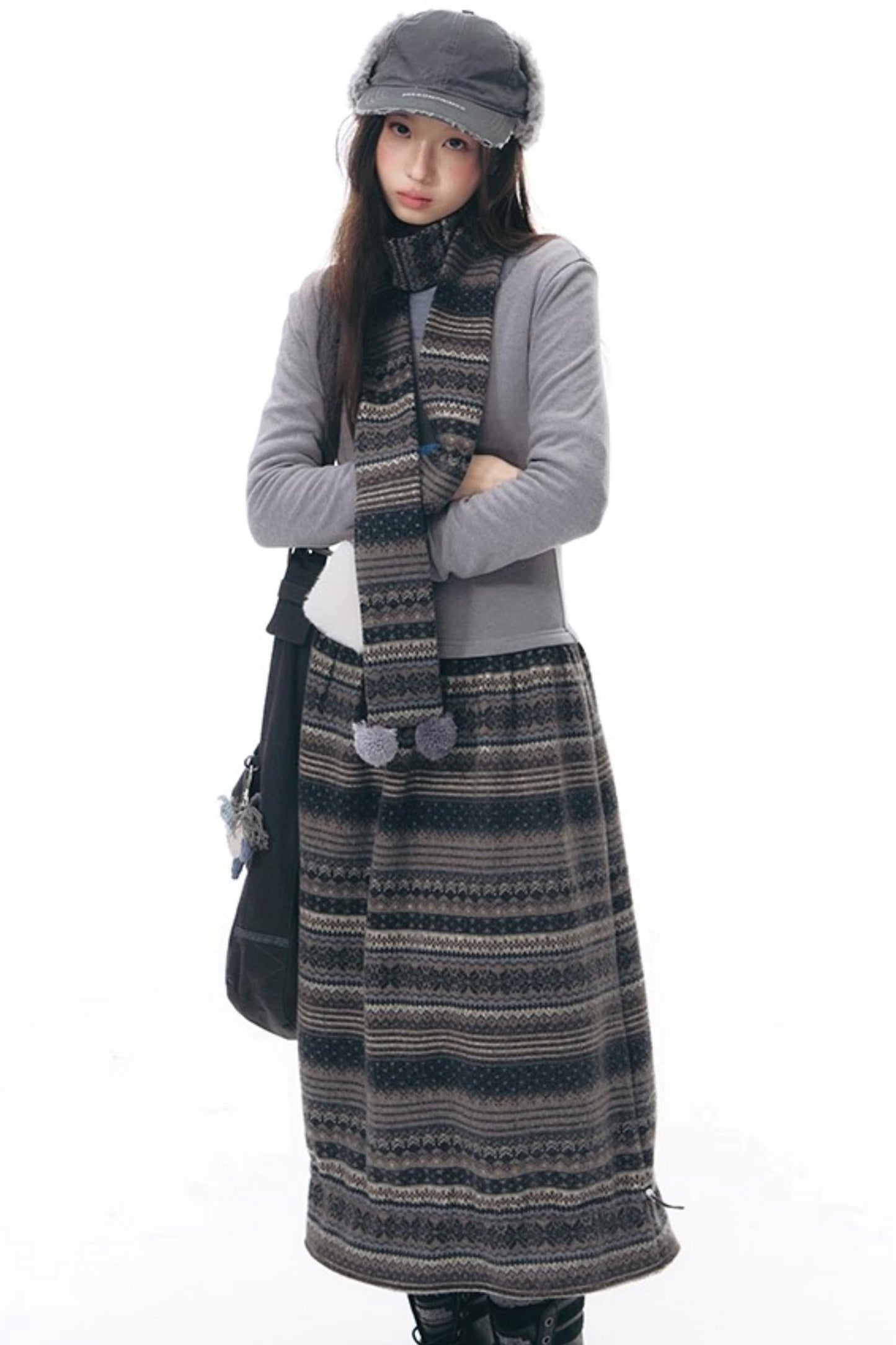 Island Slim Dress + Scarf