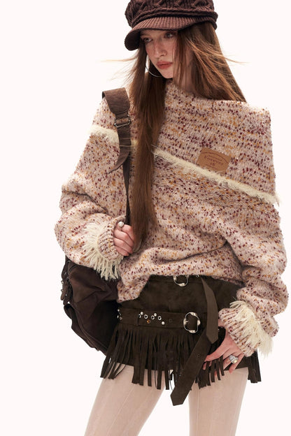 モードオフショルトップス