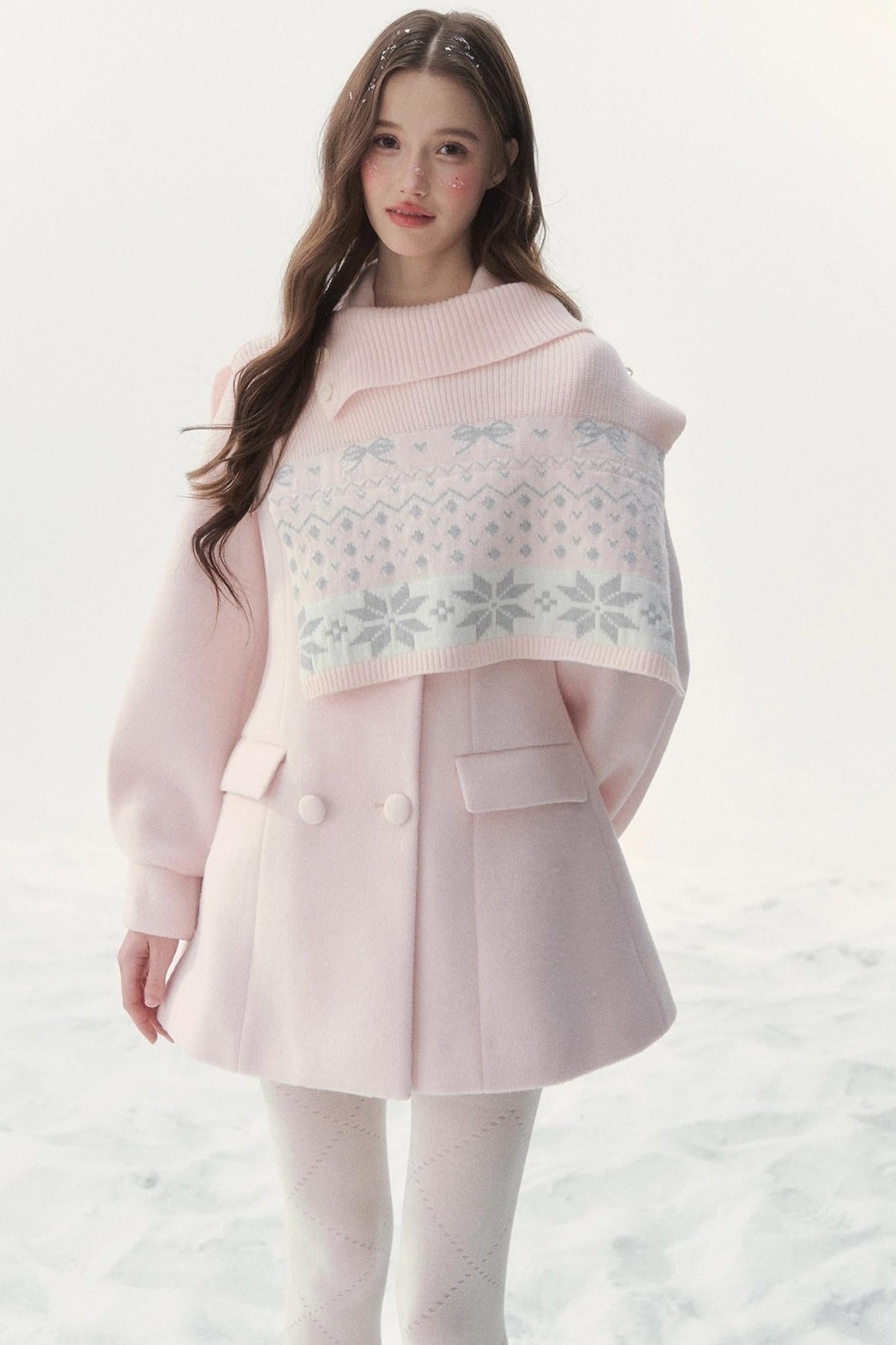 スイートダブルブレスコート+ショールセーター