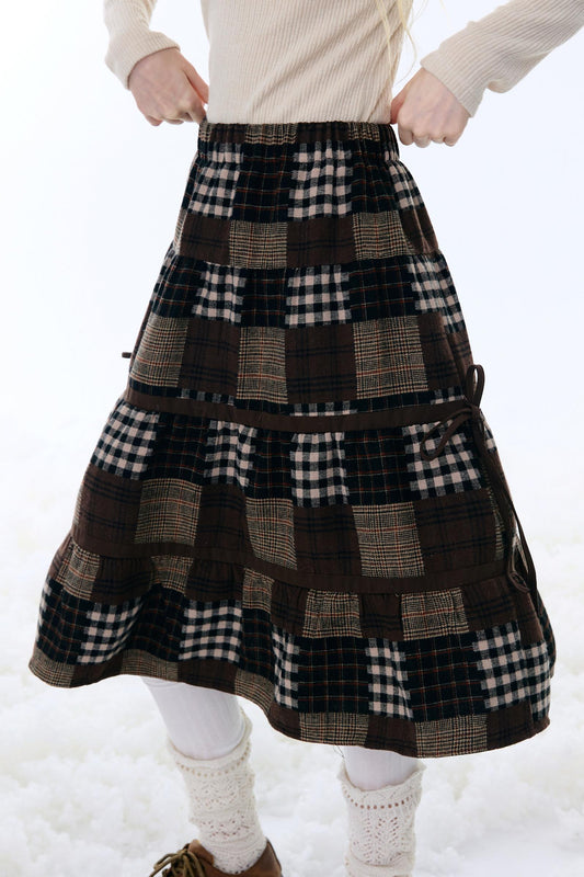 Retro Plaid Skirts