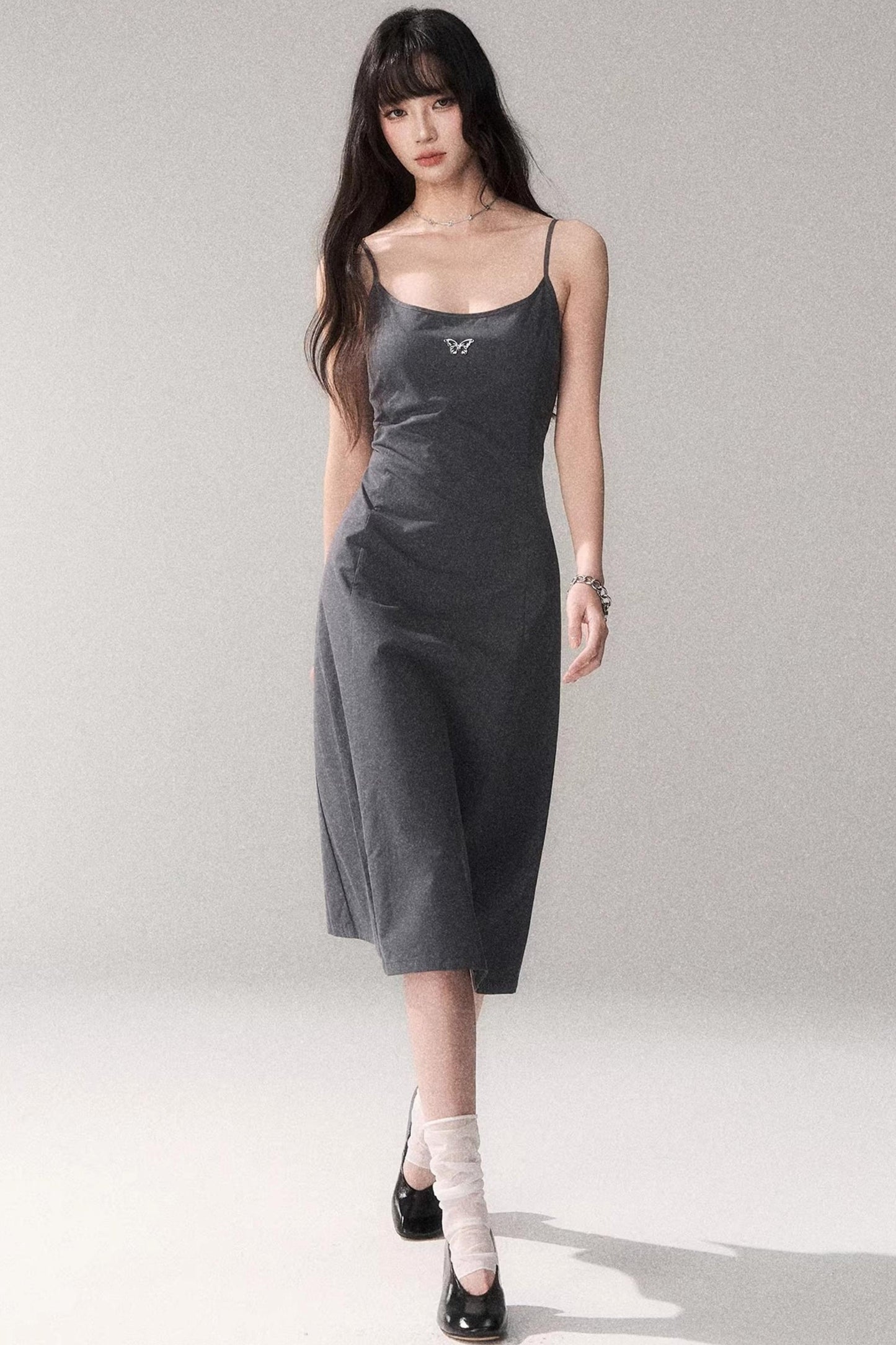 Retro Pure Cotton A-Line Dress