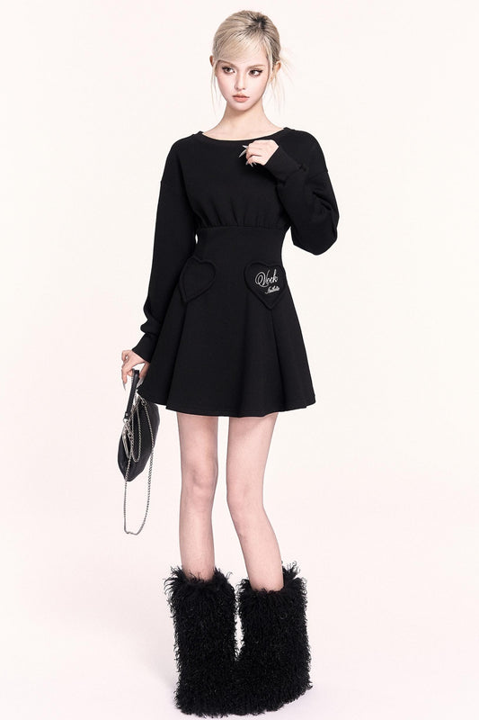 モードシックポケットドレス